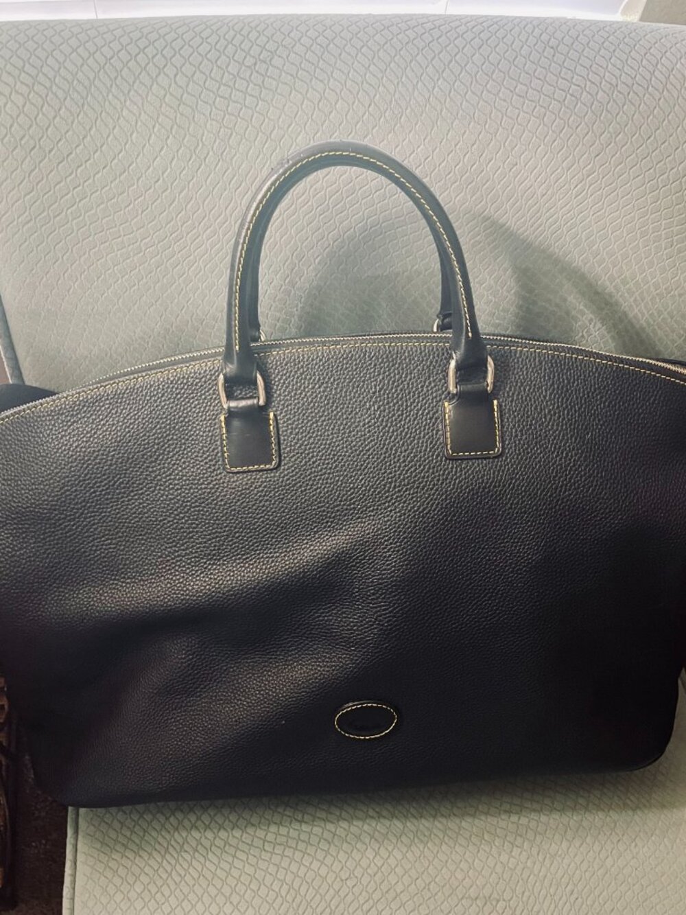 Dooney Bourke pebble grain weekender bag